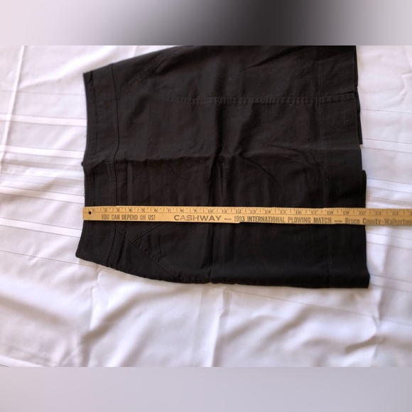 Vtg Classic Black Women's Pencil Skirt - Picture 9 of 12